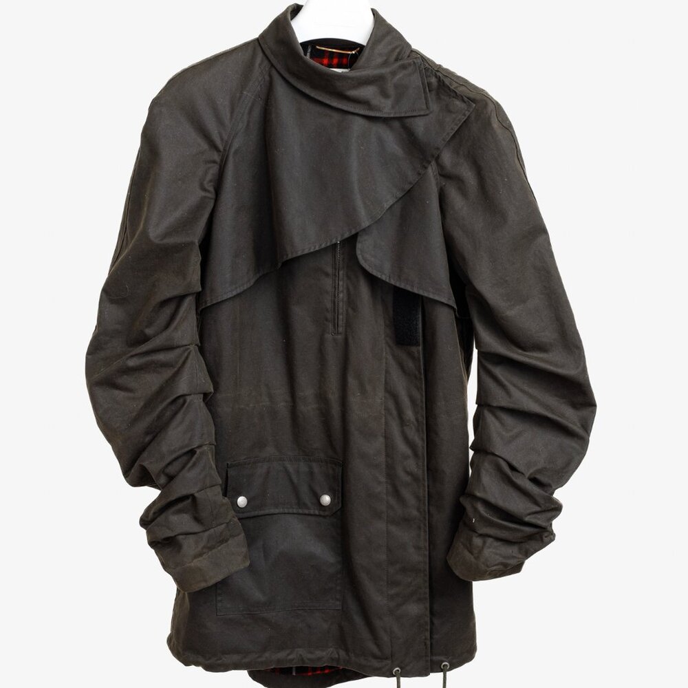Saint Laurent 2017 Dark Khaki Brown Trench Coat